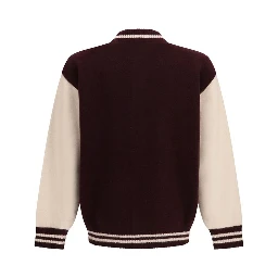 Multicolor Cashmere Bomber