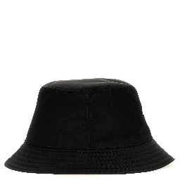 Black Polyamide Bucket Hat