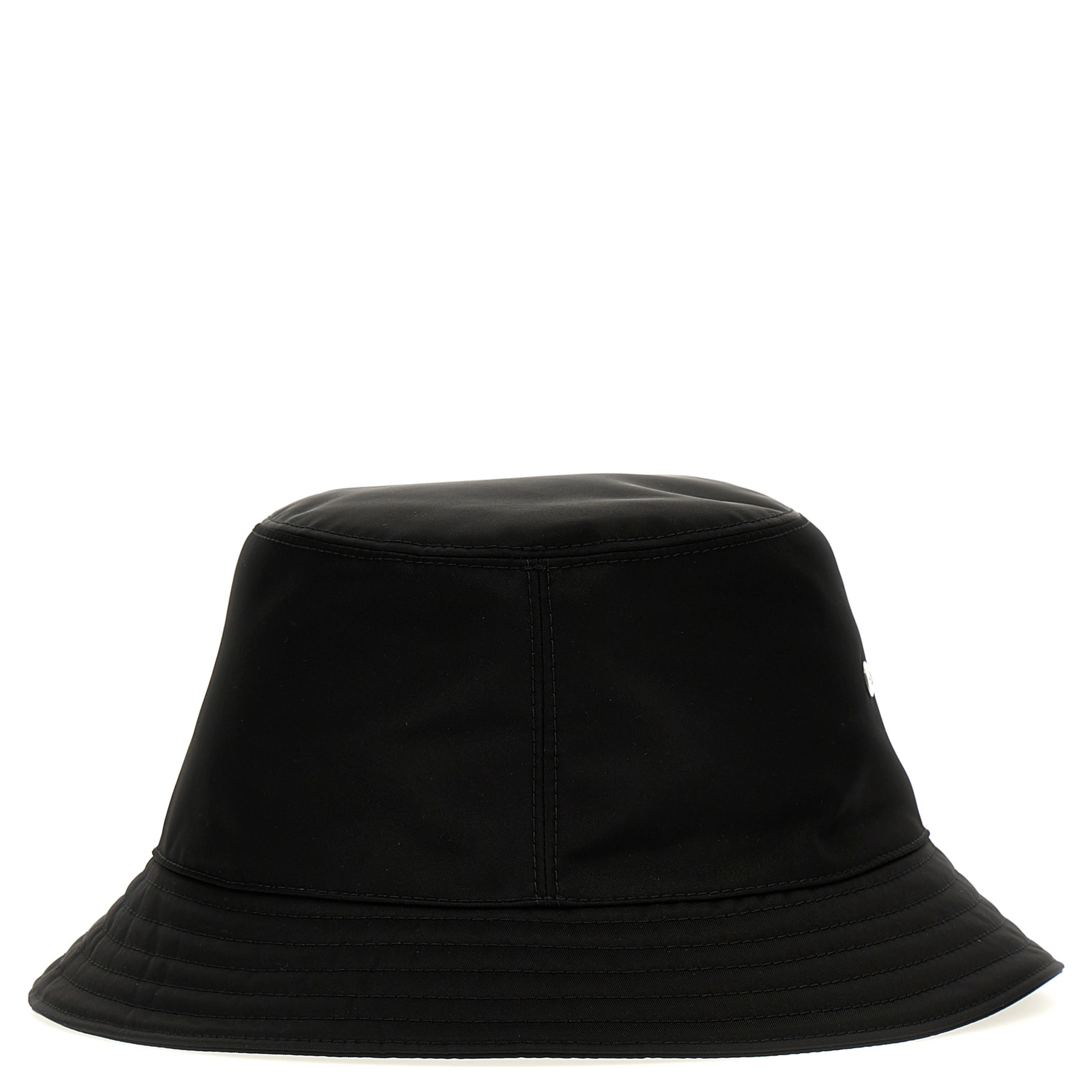 Black Polyamide Bucket Hat
