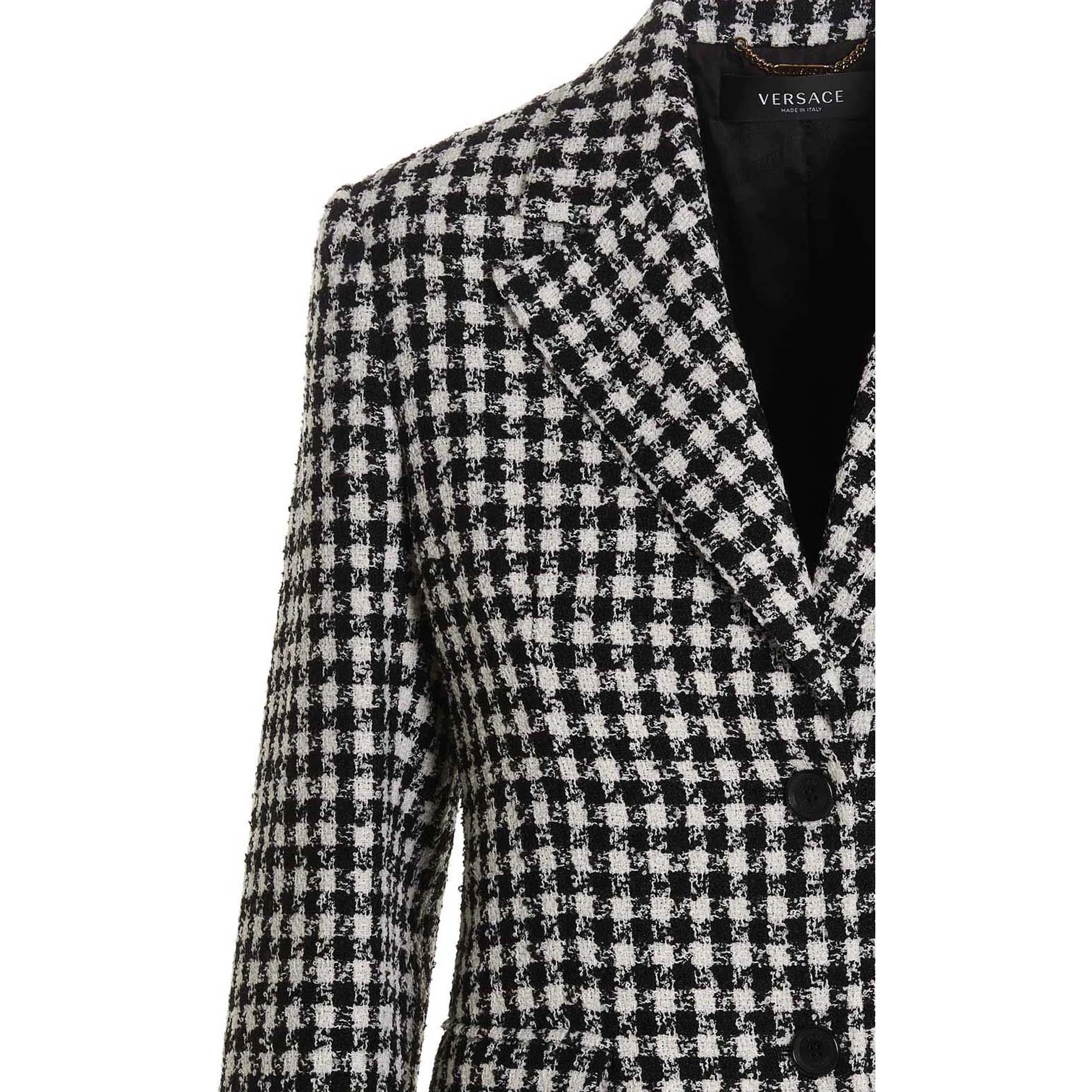 Bicolor Virgin Wool Blazer