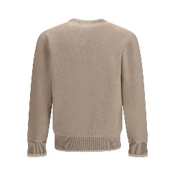 Beige Wool Oves Aries Sweatshirt