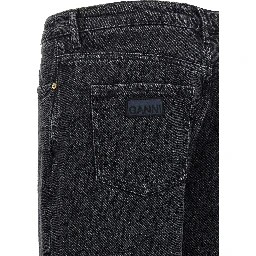 Black Cotton Jeans Denim