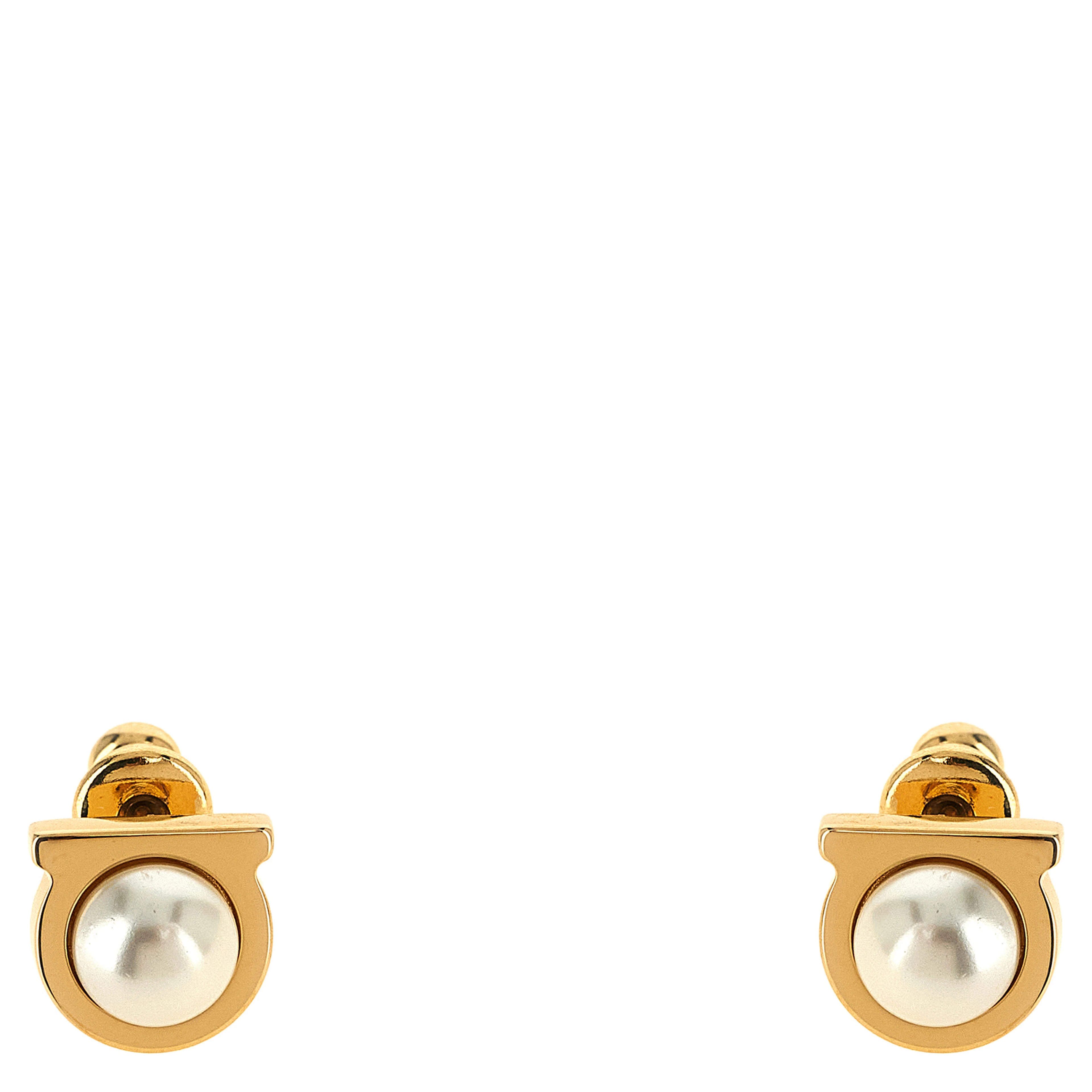 Gold Brass Earrings