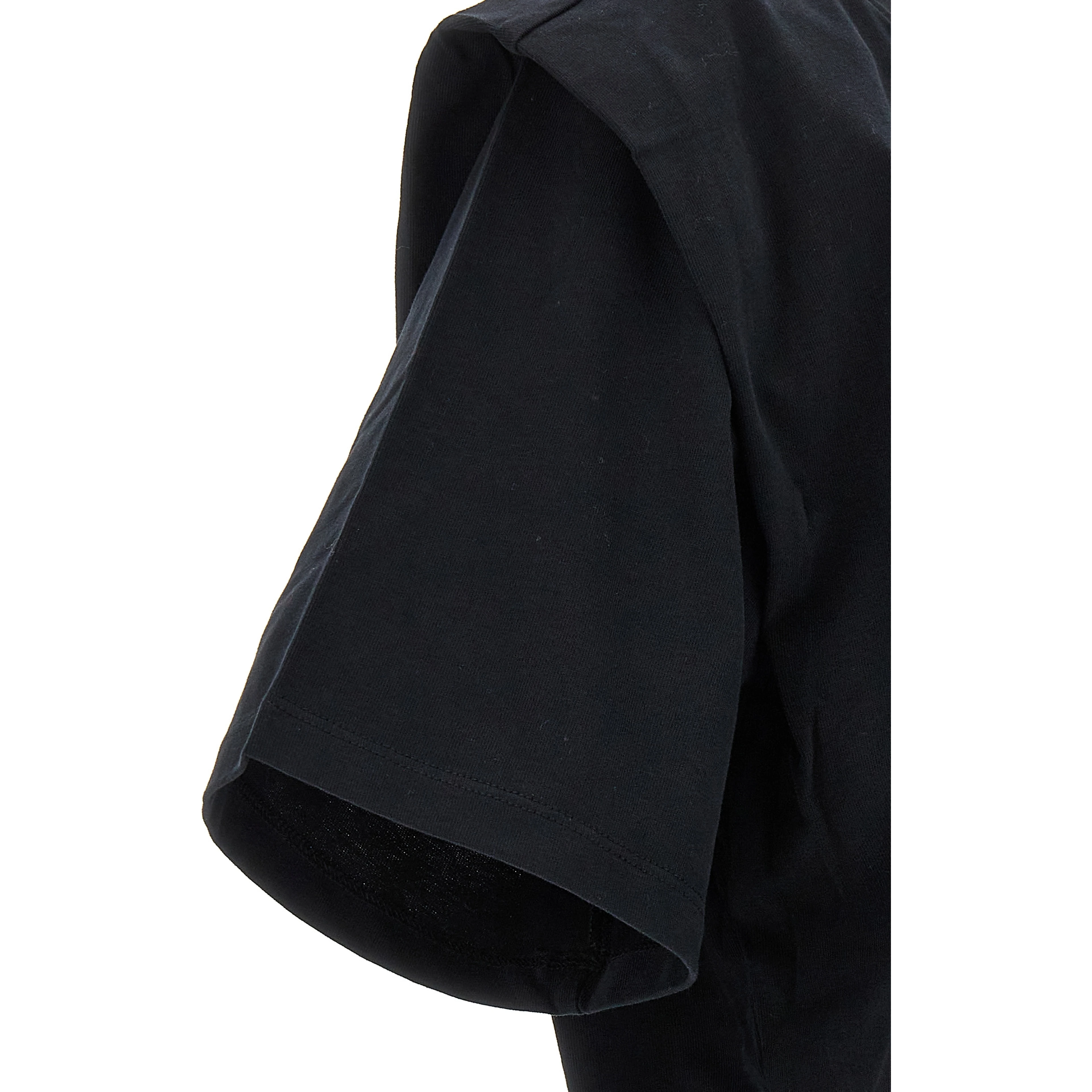 Black Cotton T-Shirt