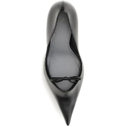 Black Lamb Ovis Aries High Heel Pumps