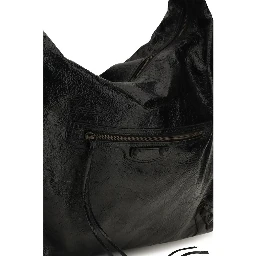 Black Lamb Ovis Aries Shoulder Bag