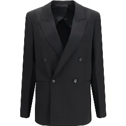 Black Wool Oves Aries Blazer