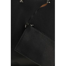 Black Calf Leather Bos Taurus Shoulder Bag