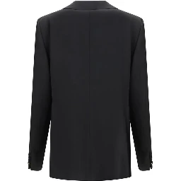 Black Wool Oves Aries Blazer
