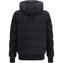 Black Nylon Full-Length Jacket