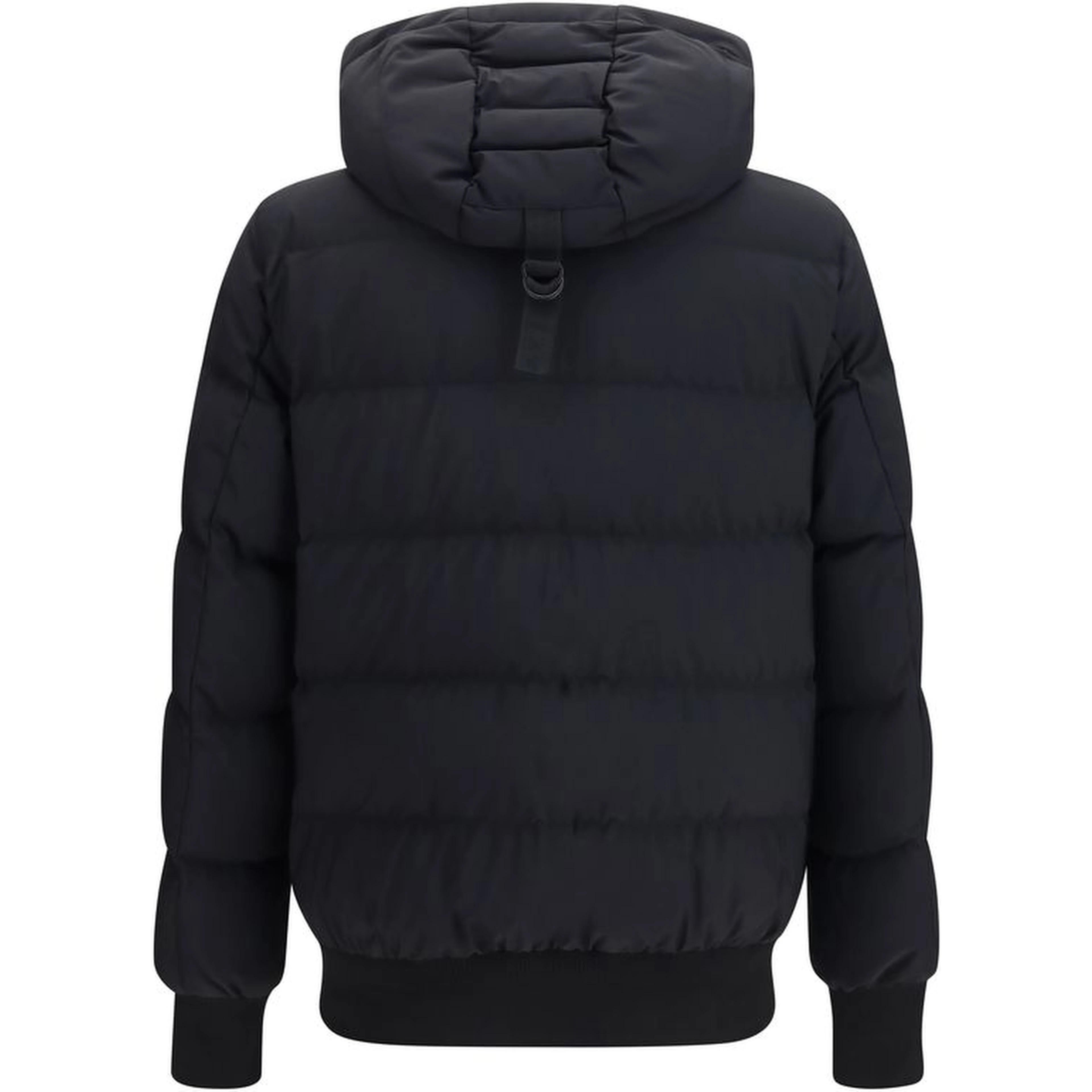 Black Nylon Full-Length Jacket