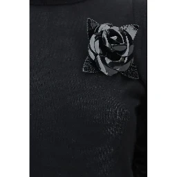 Black Wool Oves Aries Turtleneck