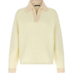 Beige Cotton Sweatshirt