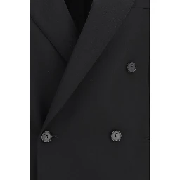 Black Wool Oves Aries Blazer