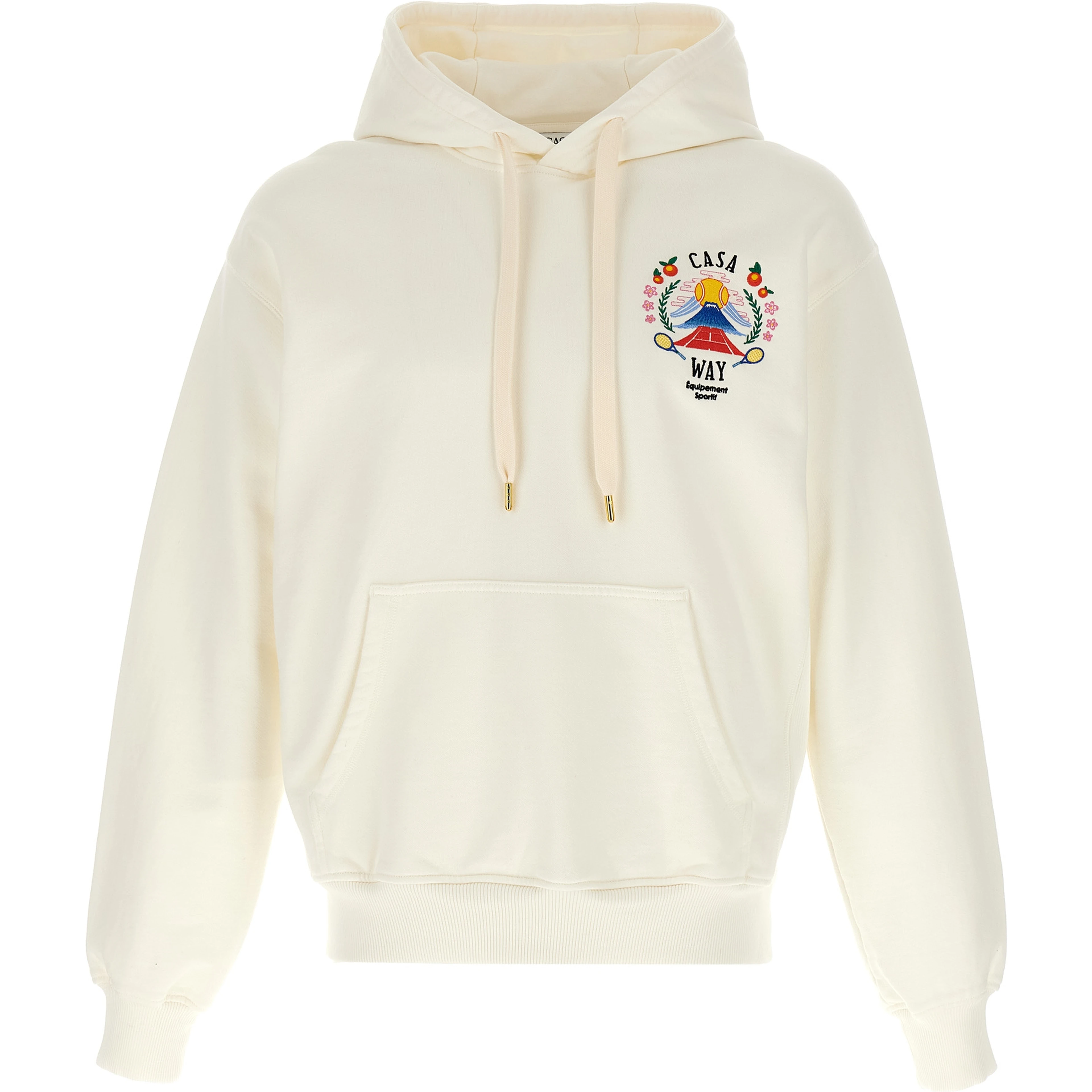 White Cotton Sweatshirt