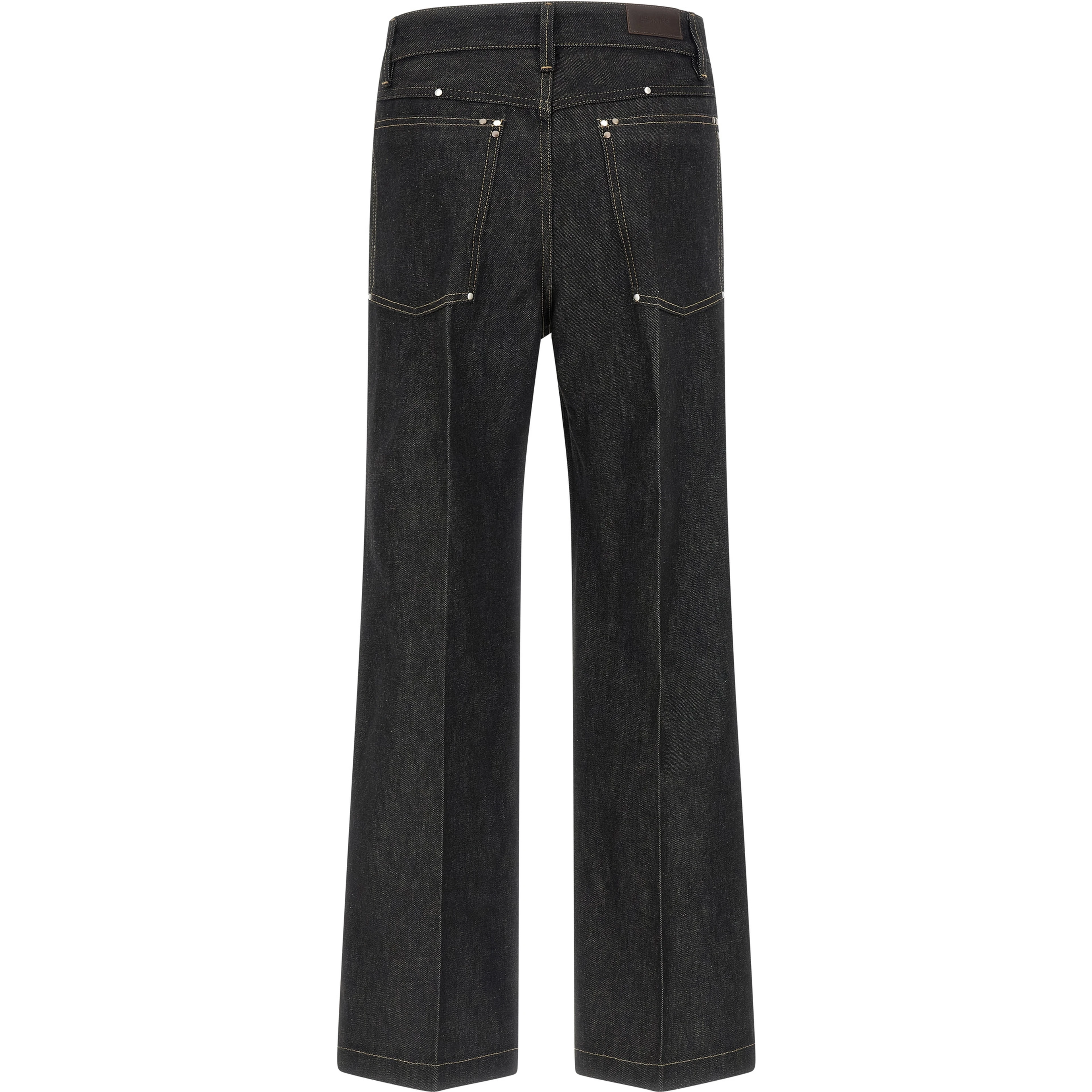 Black Cotton Jeans Denim