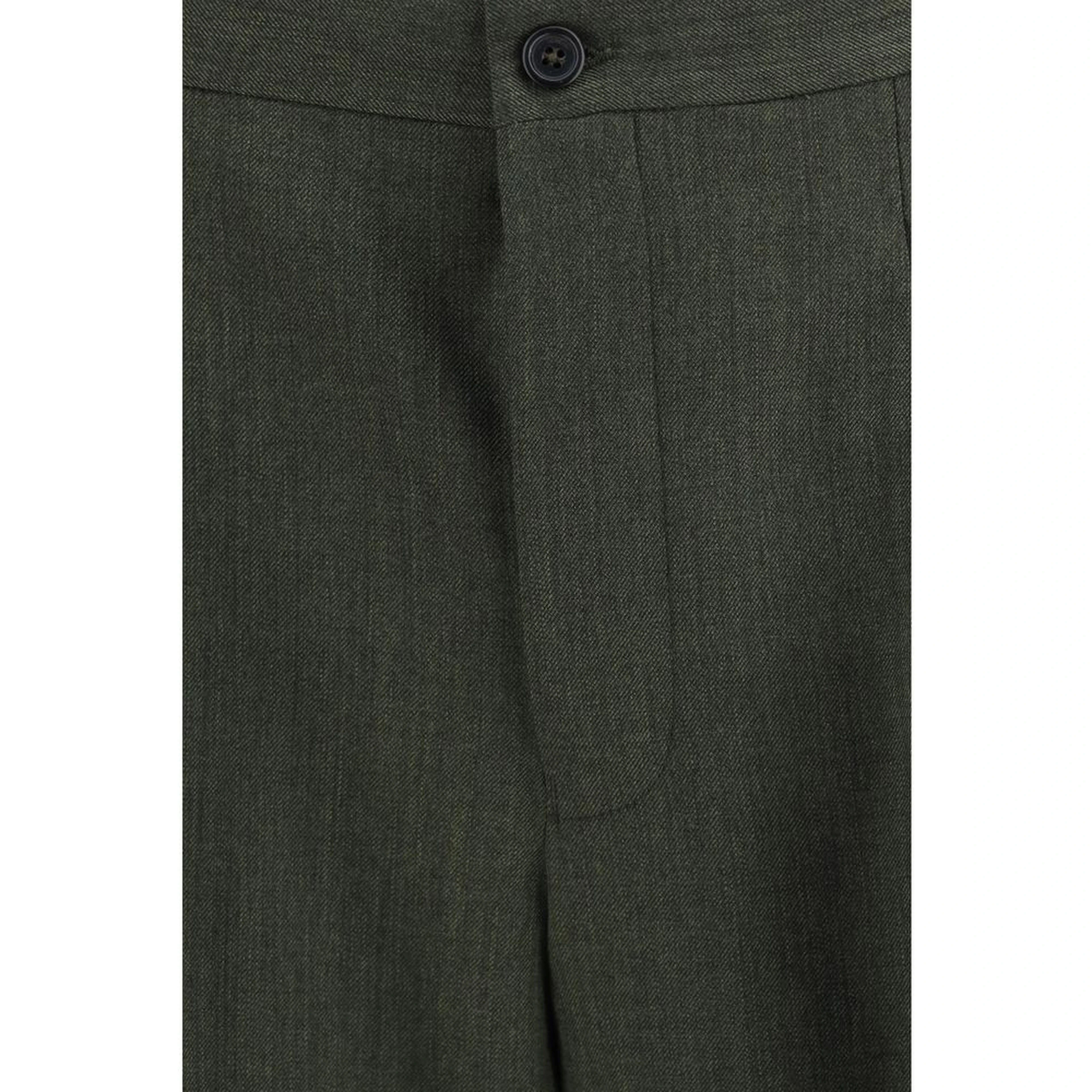 Bicolor Wool Oves Aries Casual Pants