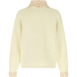 Beige Cotton Sweatshirt