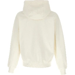 White Cotton Sweatshirt