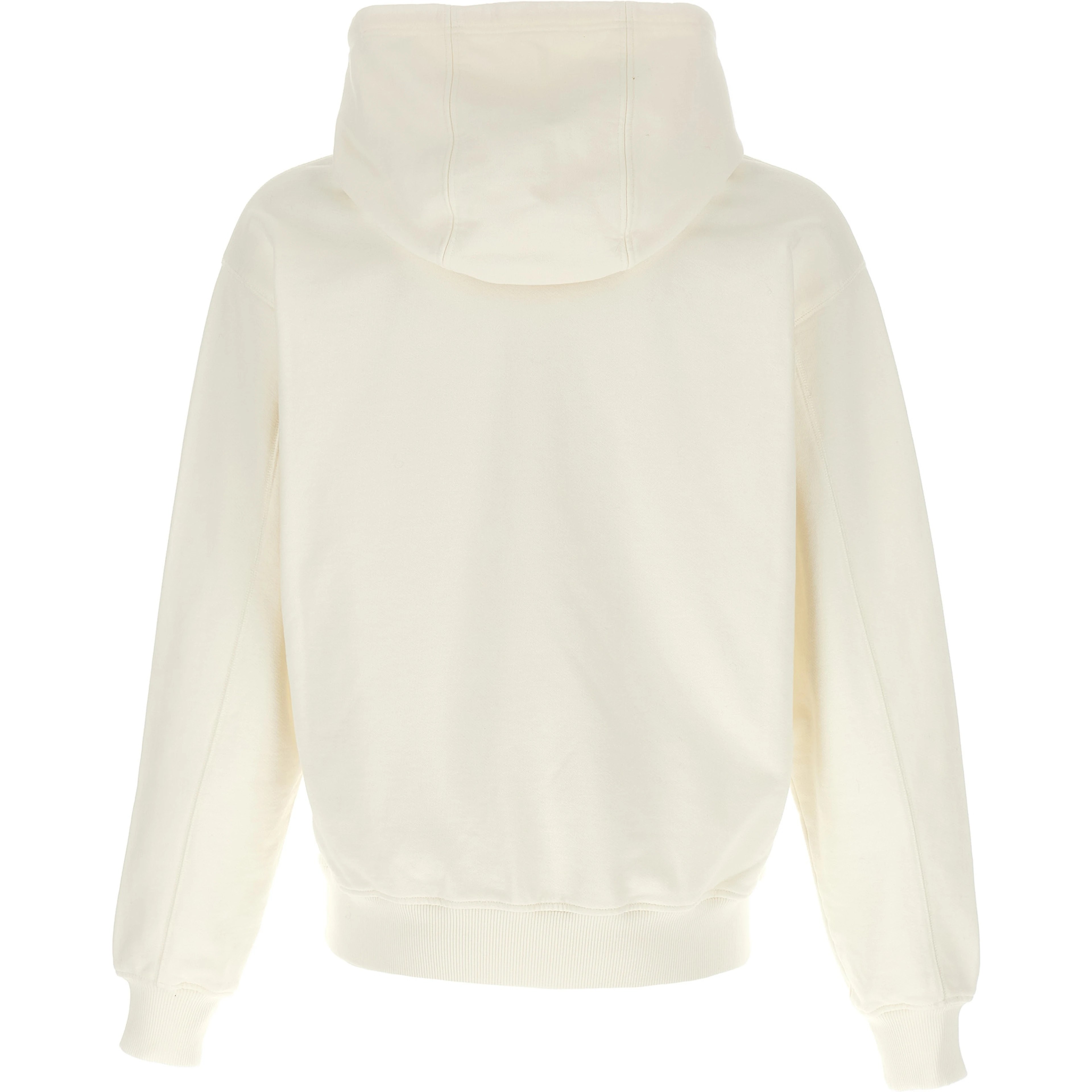 White Cotton Sweatshirt