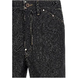 Black Cotton Jeans Denim