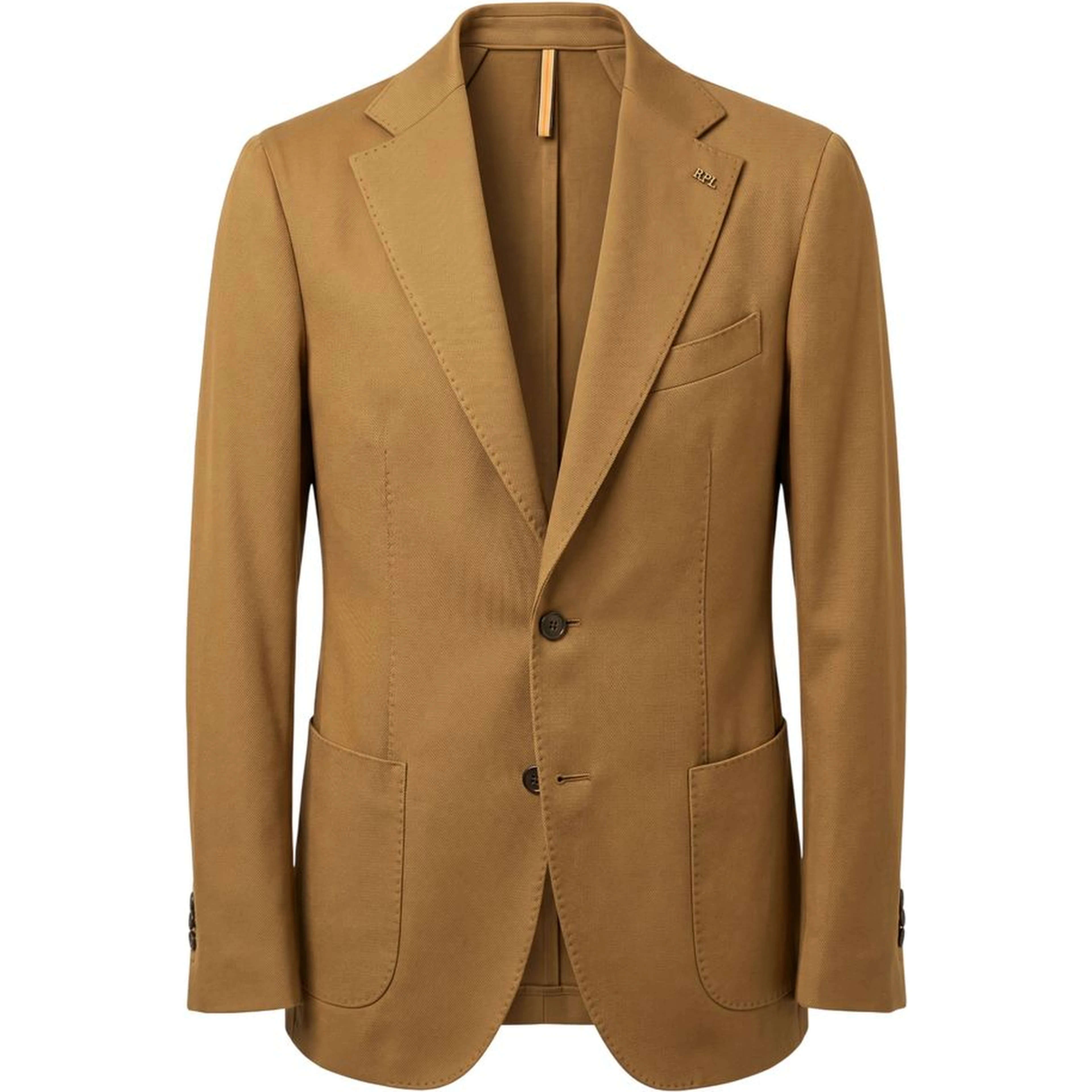 Brown Acetate Men Jacket