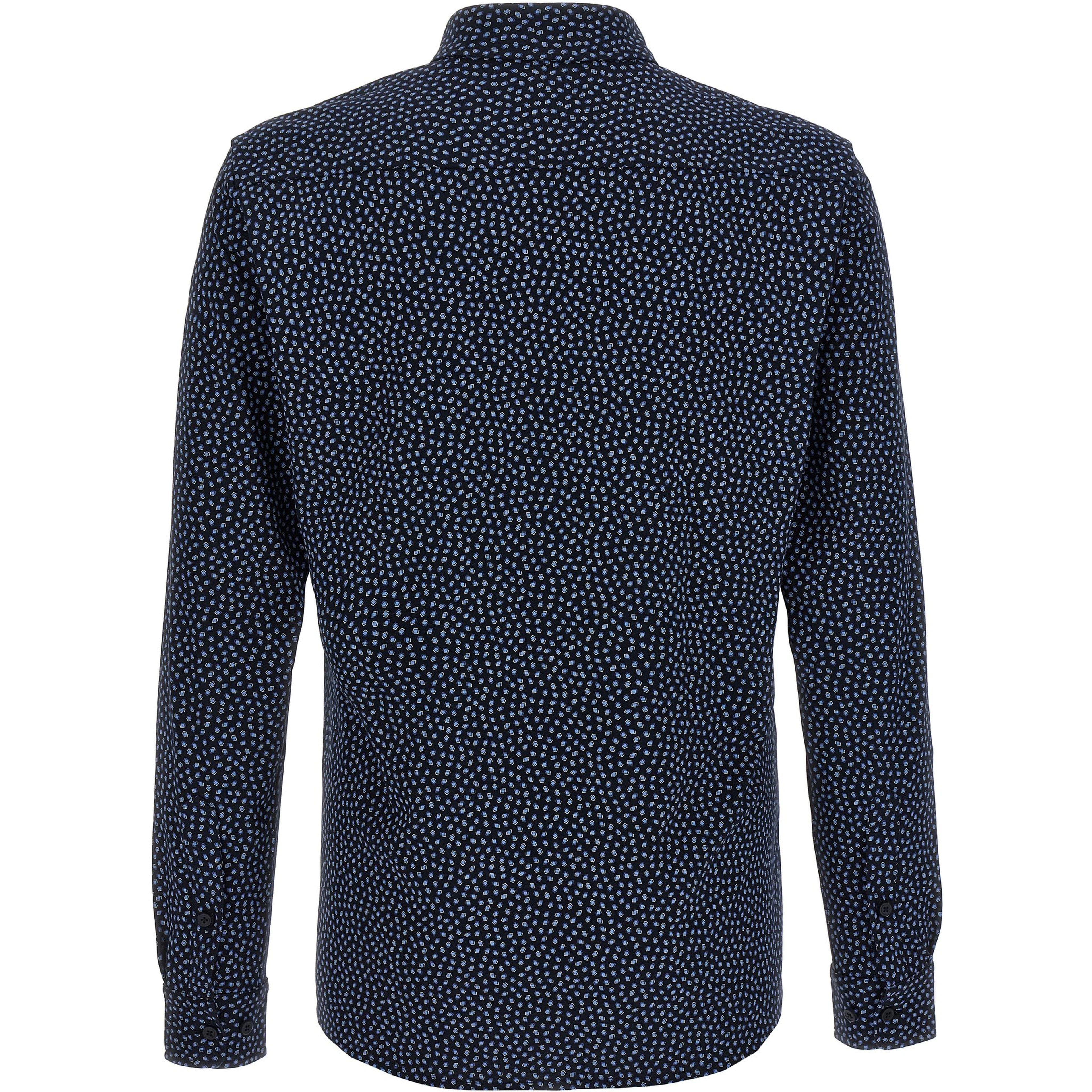 Blue Cotton Blouse