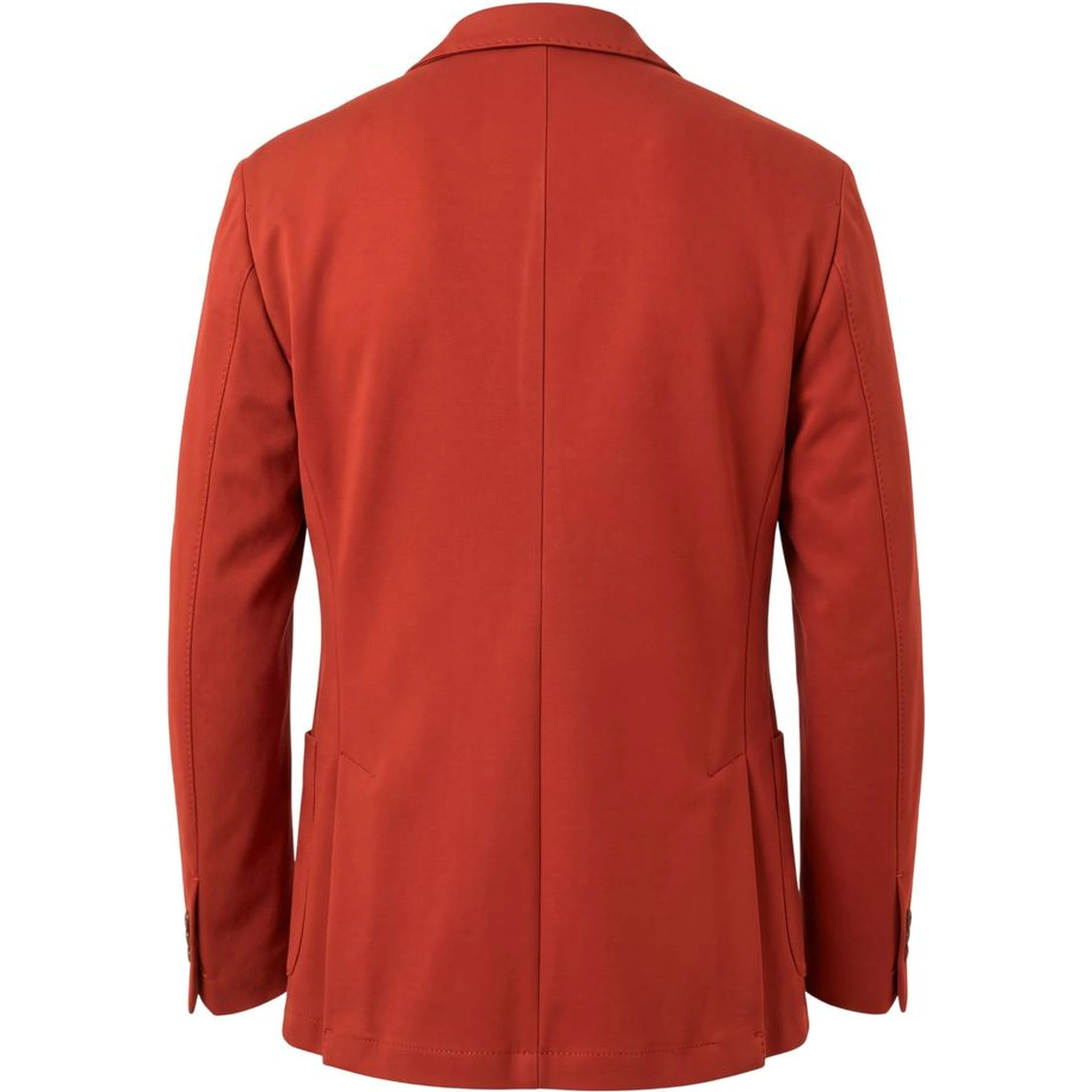 Red Polyester Men Jacket