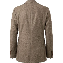 Grey Wool Men Jacket