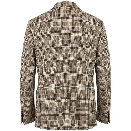 Yellow Wool Men Jacket