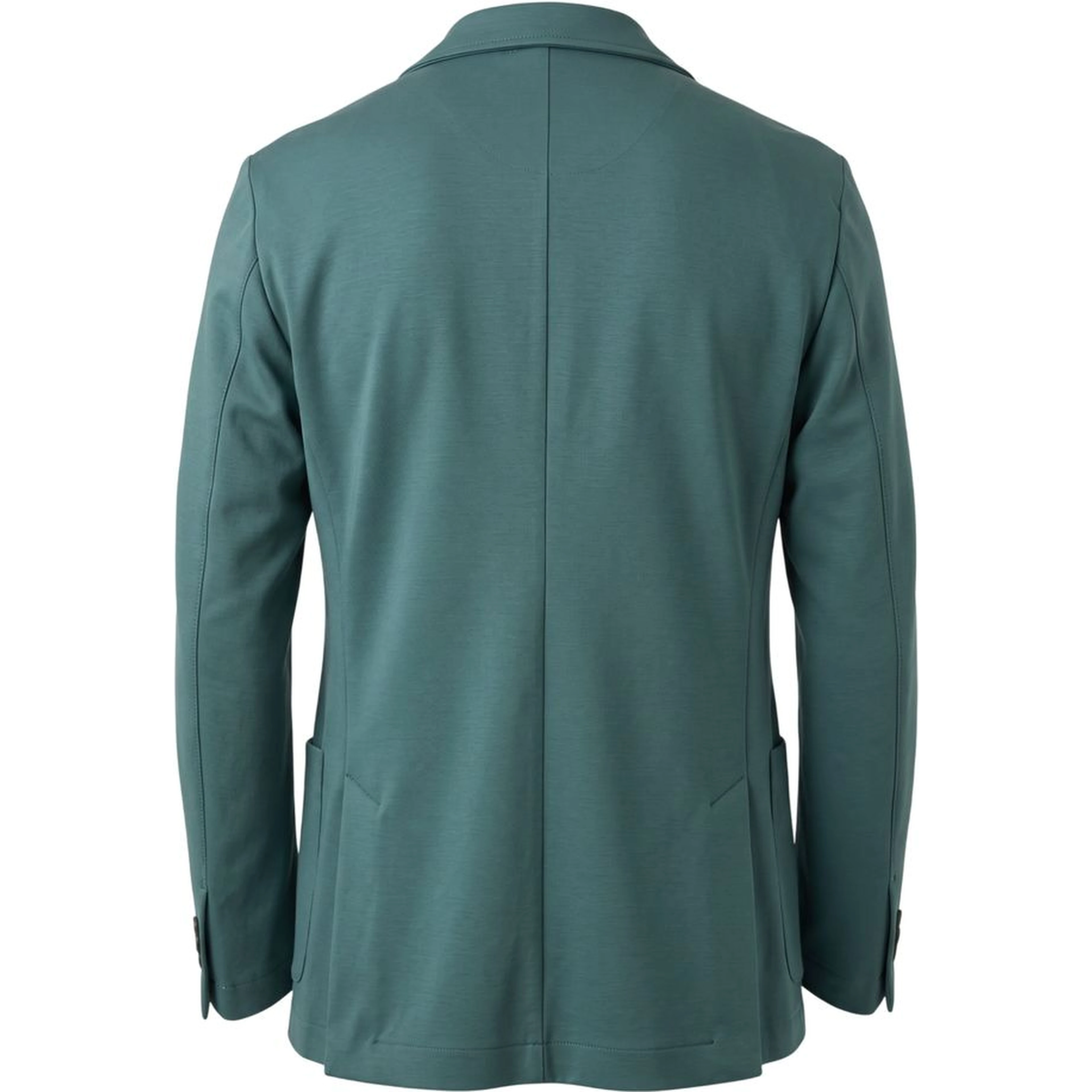 Green Viscose Men Jacket