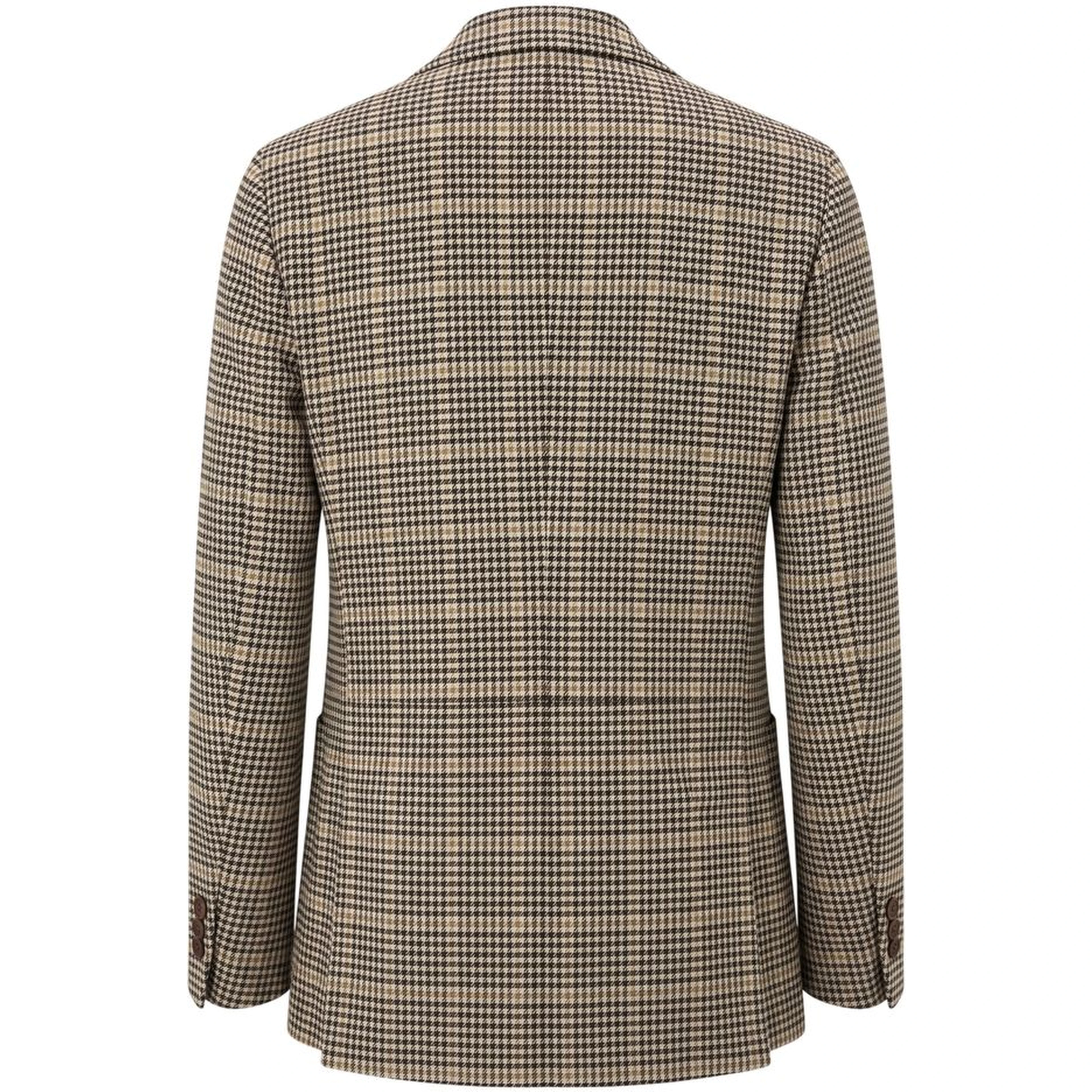 Beige Nylon Men Jacket
