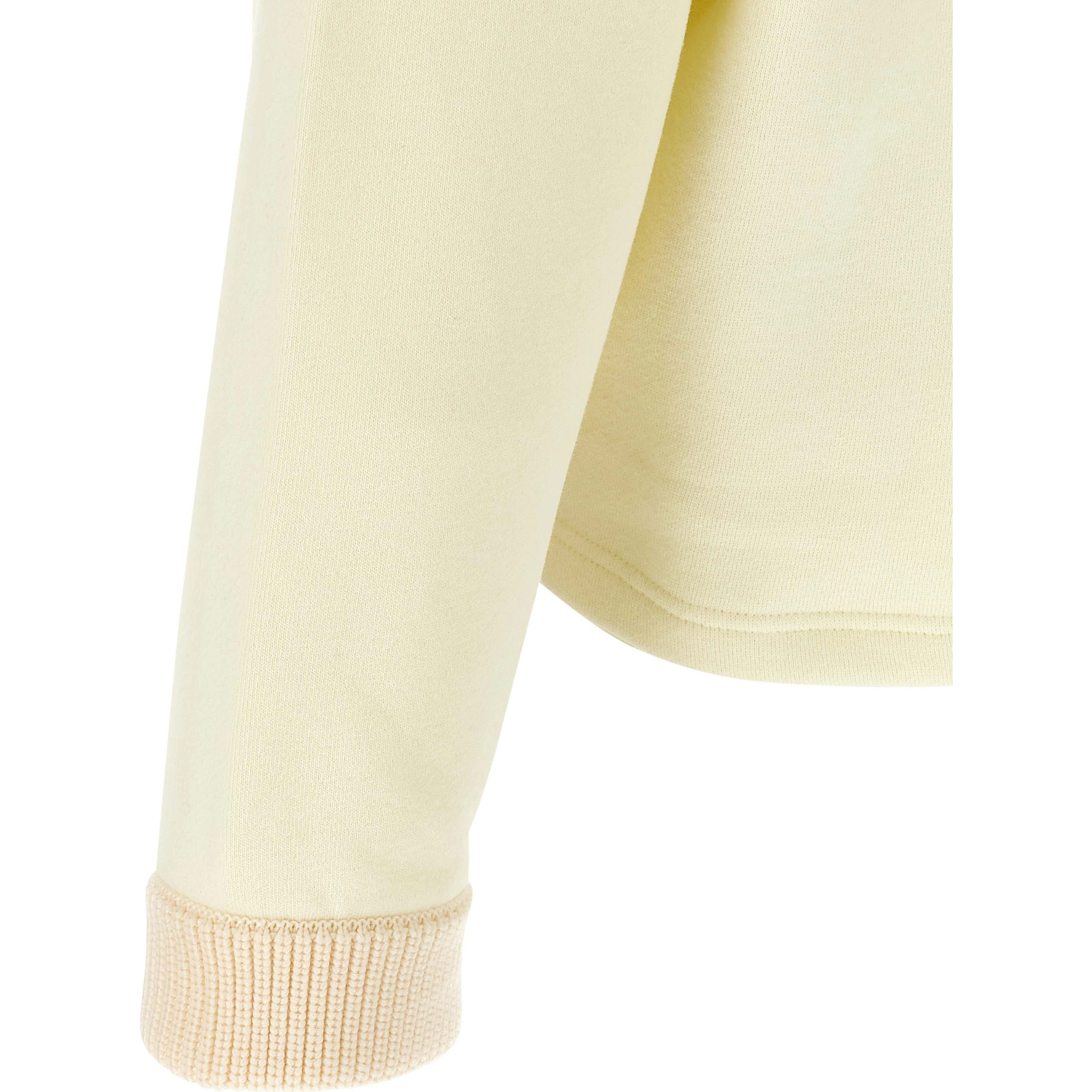 Beige Cotton Sweatshirt