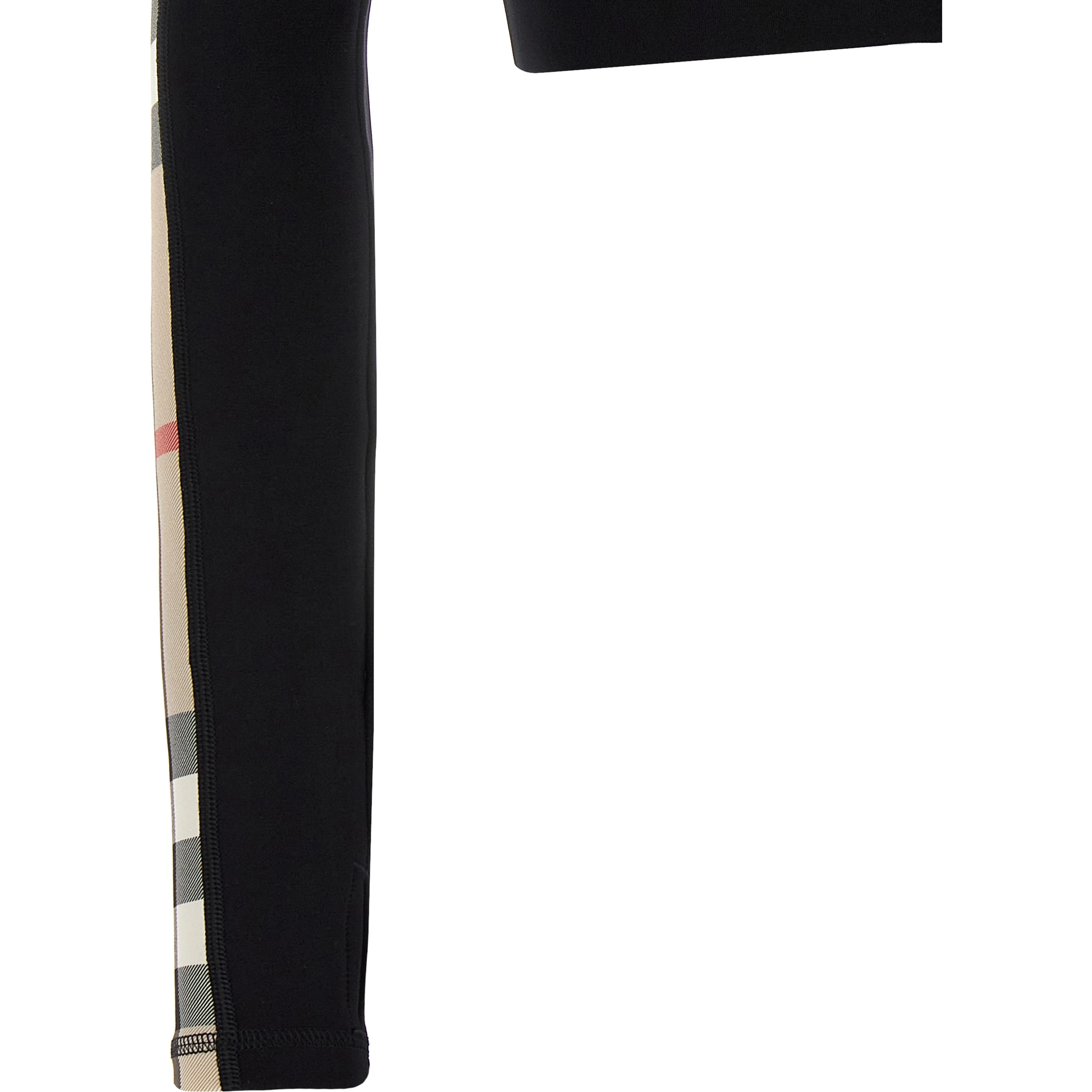 Black Polyamide Sweatshirt