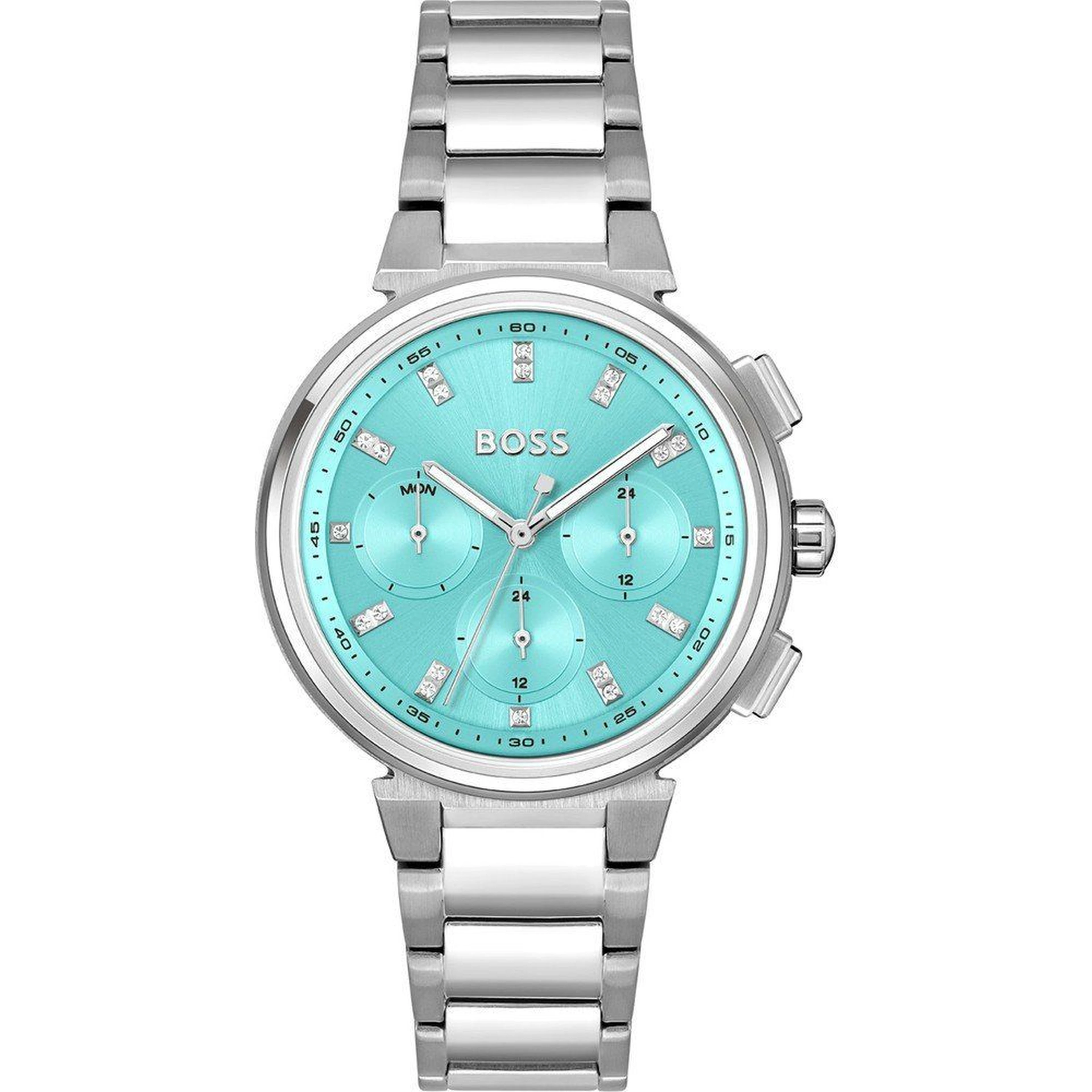 Silver Stainless Steel Dress Watch