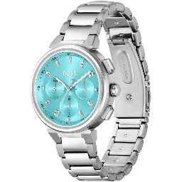 Silver Stainless Steel Dress Watch