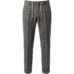 Black Rayon Men Pant