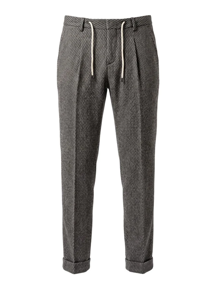 Black Rayon Men Pant