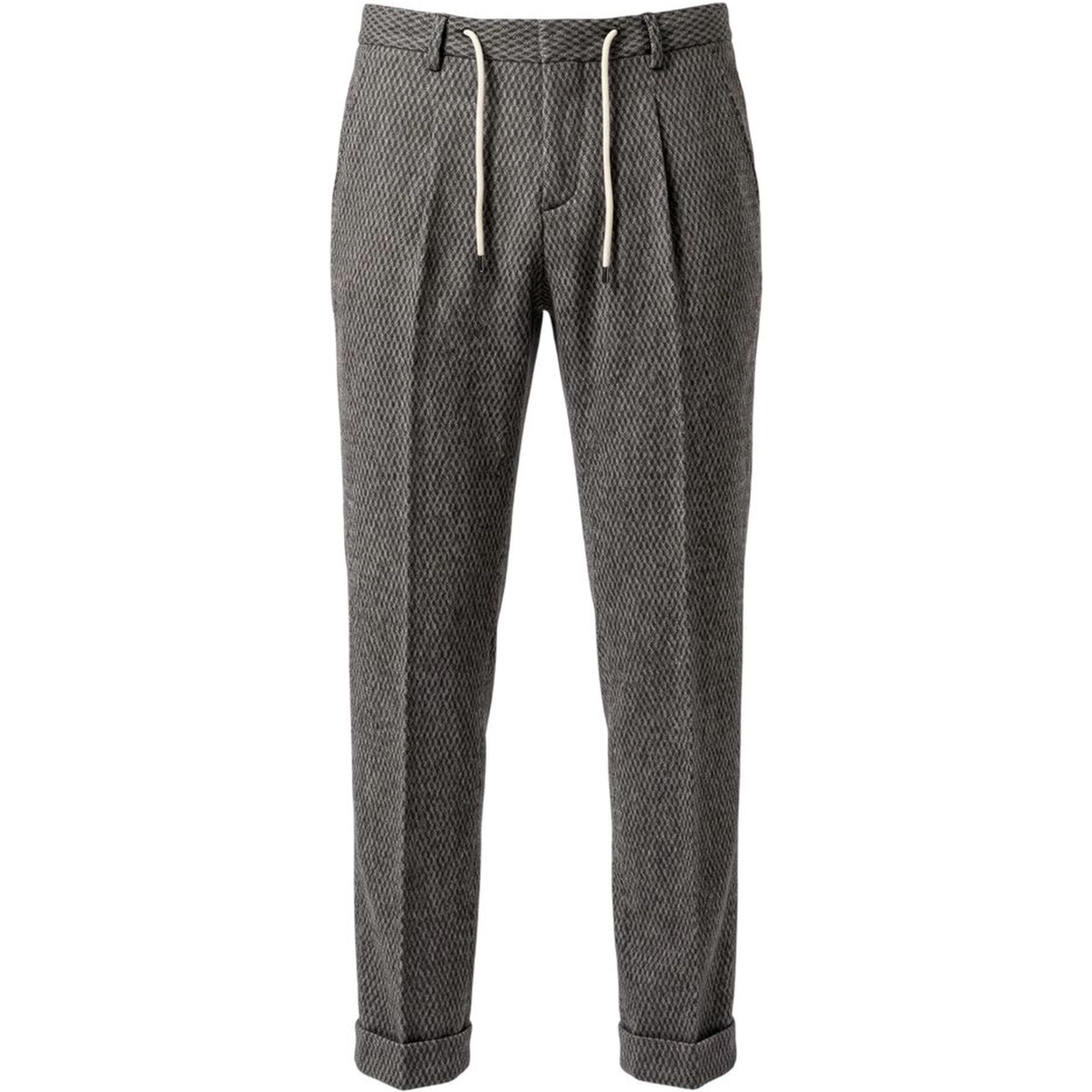 Black Rayon Men Pant