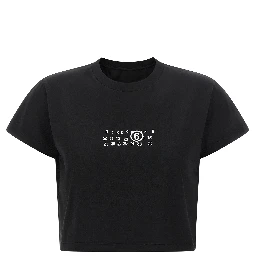 Black Cotton T-Shirt