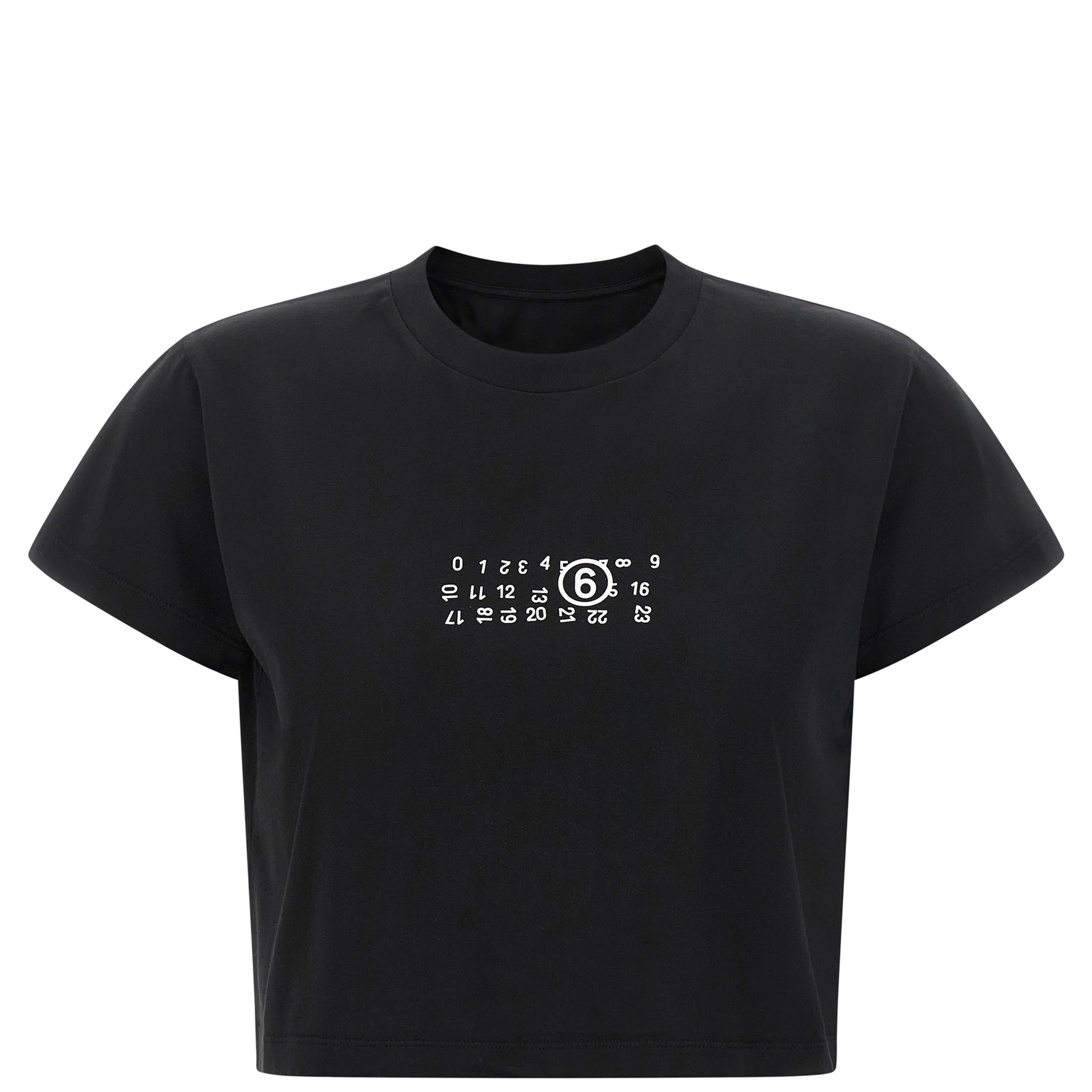 Black Cotton T-Shirt