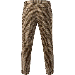 Brown Viscose Men Pant