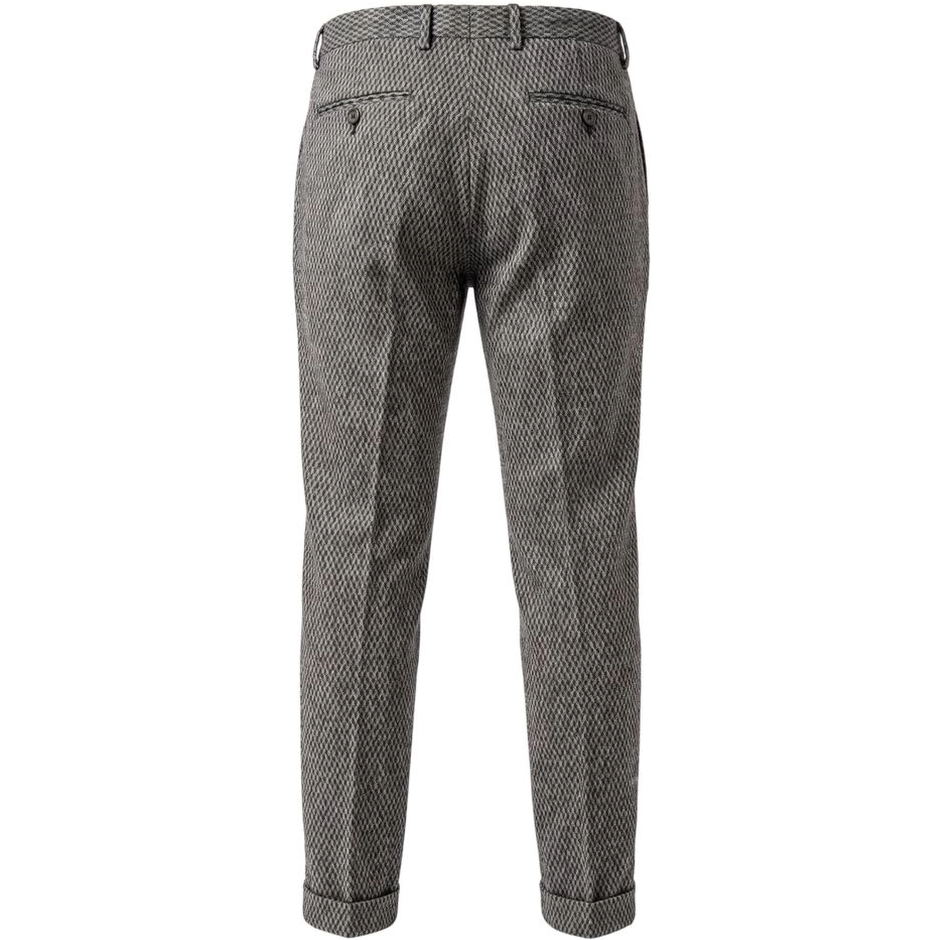 Black Rayon Men Pant