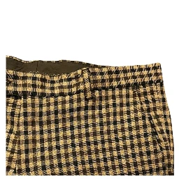 Brown Viscose Men Pant