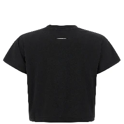 Black Cotton T-Shirt