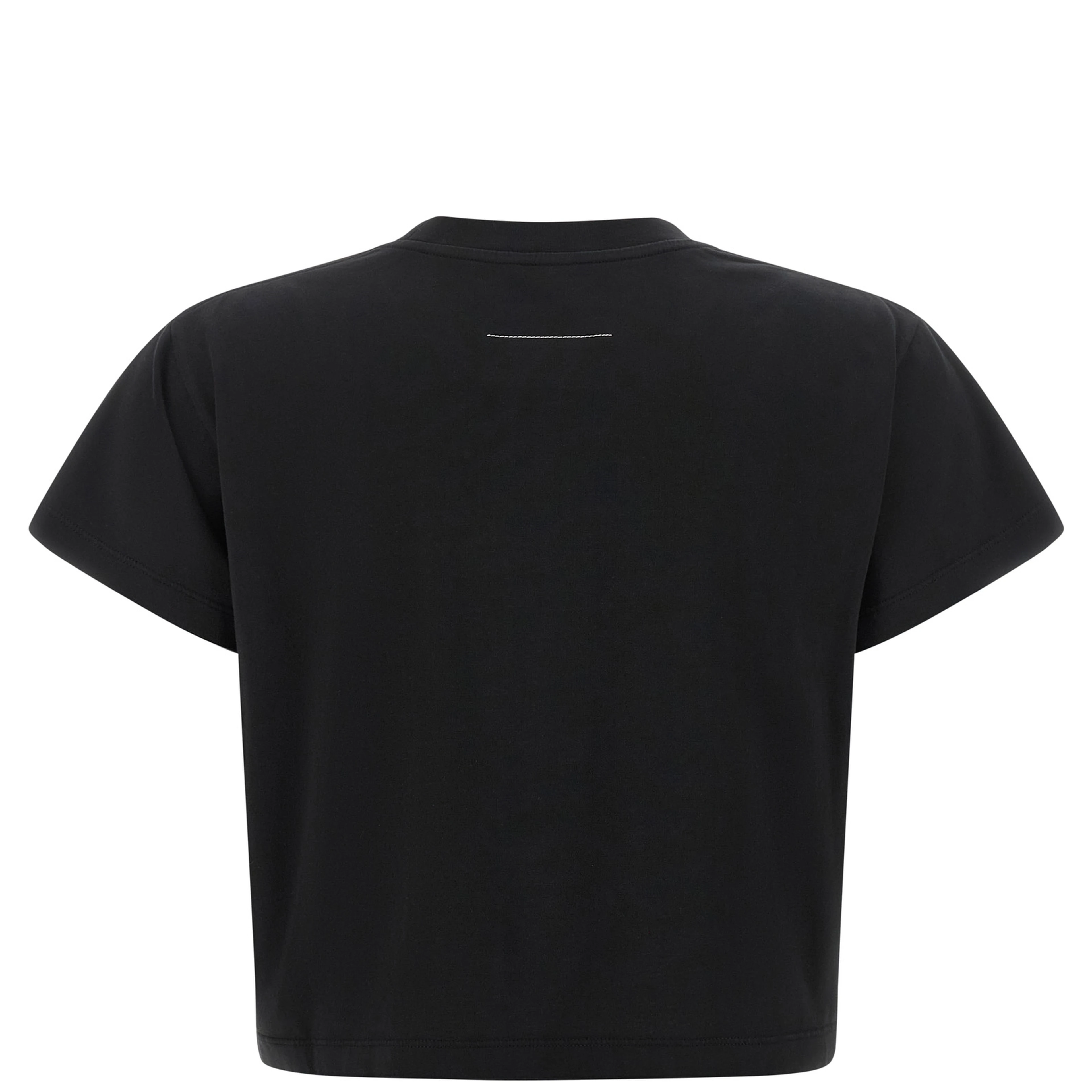 Black Cotton T-Shirt