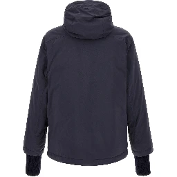 Blue Polyamide Shell Jacket