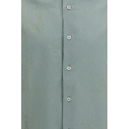 Bicolor Cotton Dress Shirt