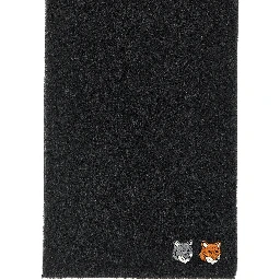 Gray Virgin Wool Scarf