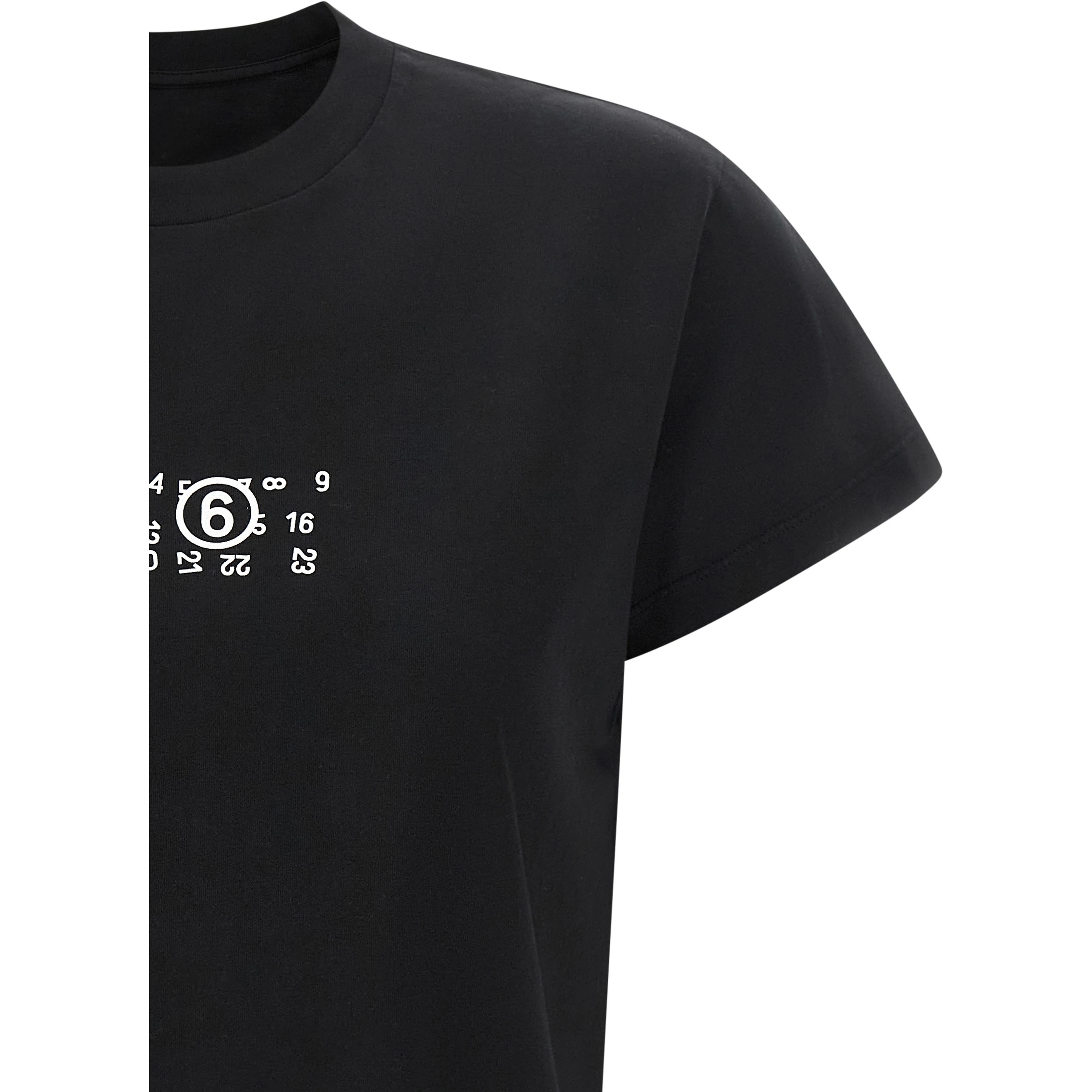 Black Cotton T-Shirt